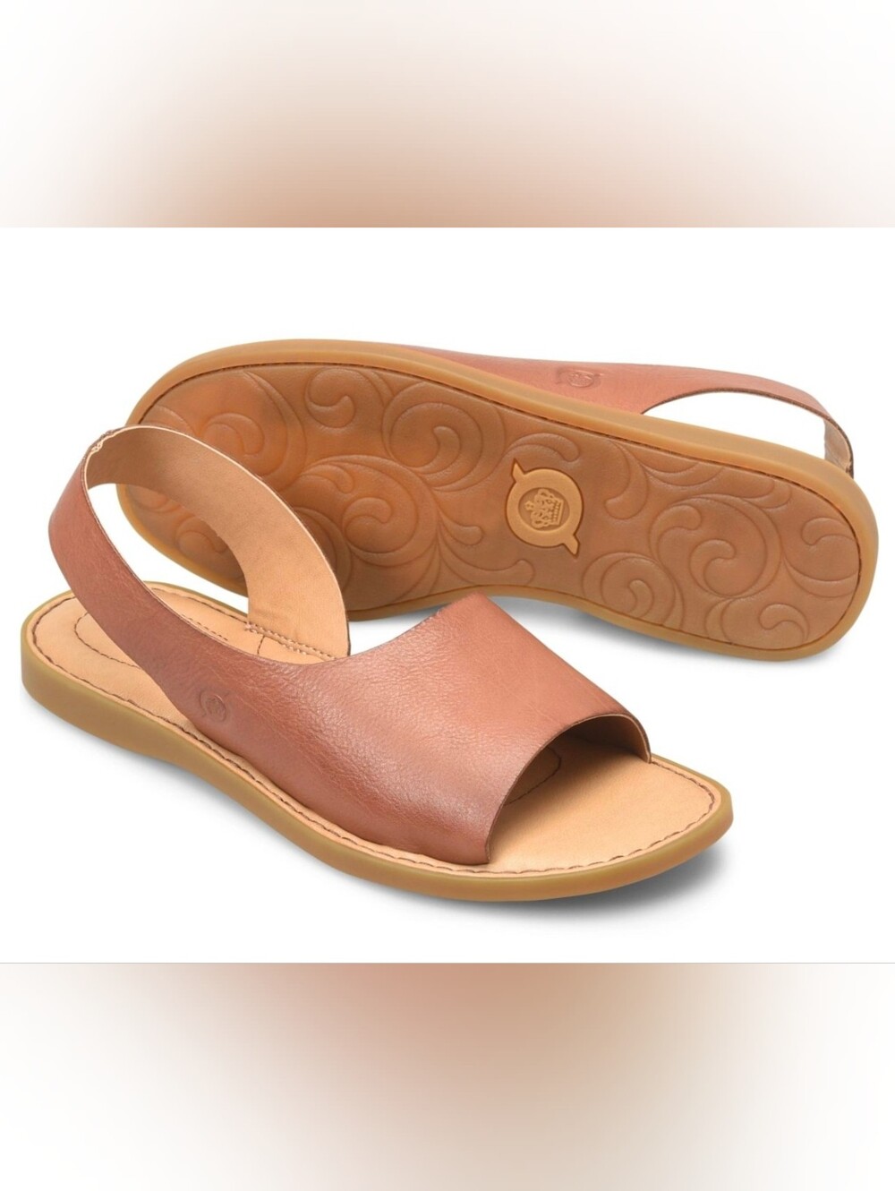 Born Women's Inlet Clay Leather Slingback Sandals